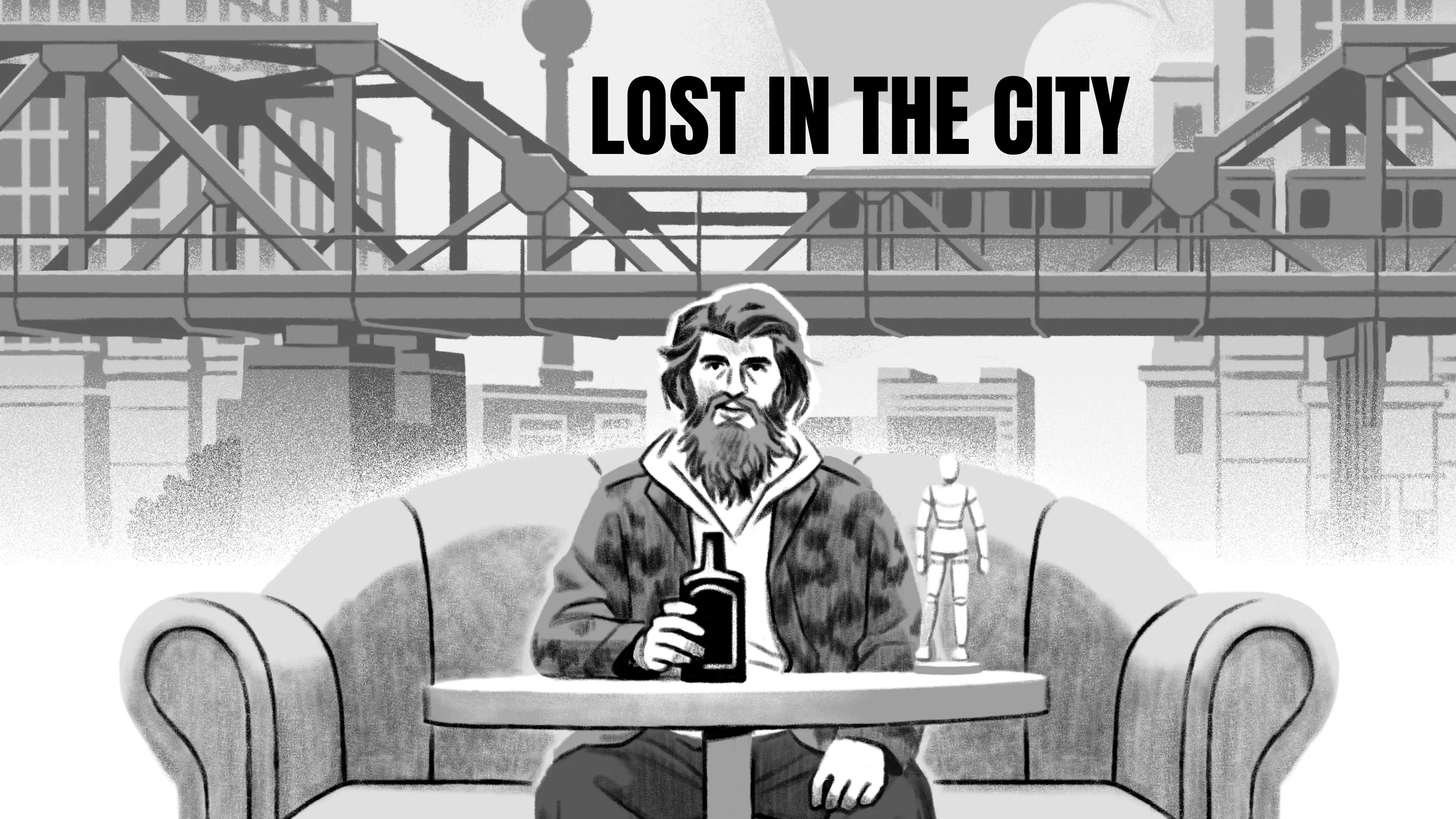 Lost in the City poster